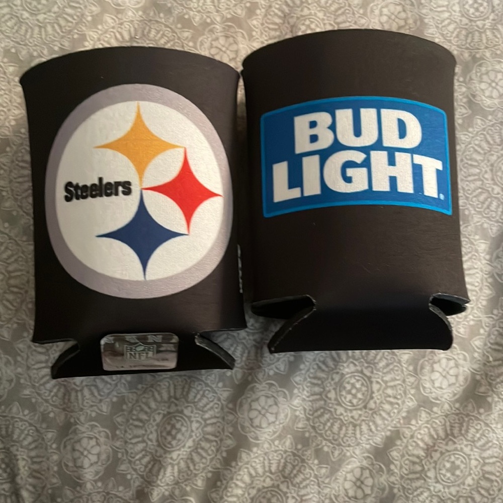 NWT Steelers bud light hand protector
